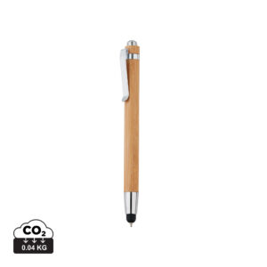 Bolígrafo touch de bambú