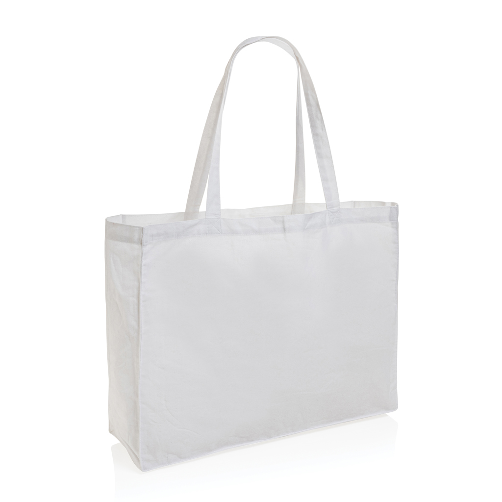 Bolsa de compra de algodón reciclado 145gr Impact AWARE™ - Imagen 3