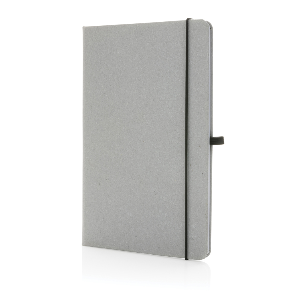 Libreta A5 de cuero reciclado de tapa dura - Imagen 3