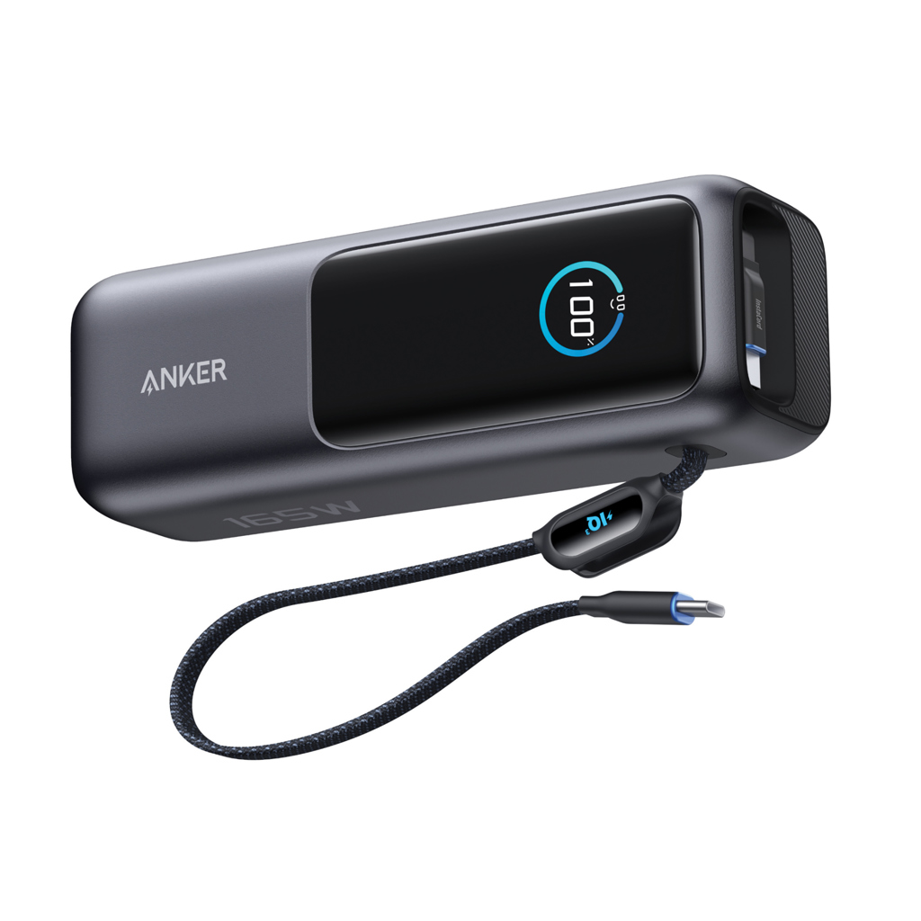 Batería Anker 25.000 mAh 165W con cable retráctil - Imagen 3