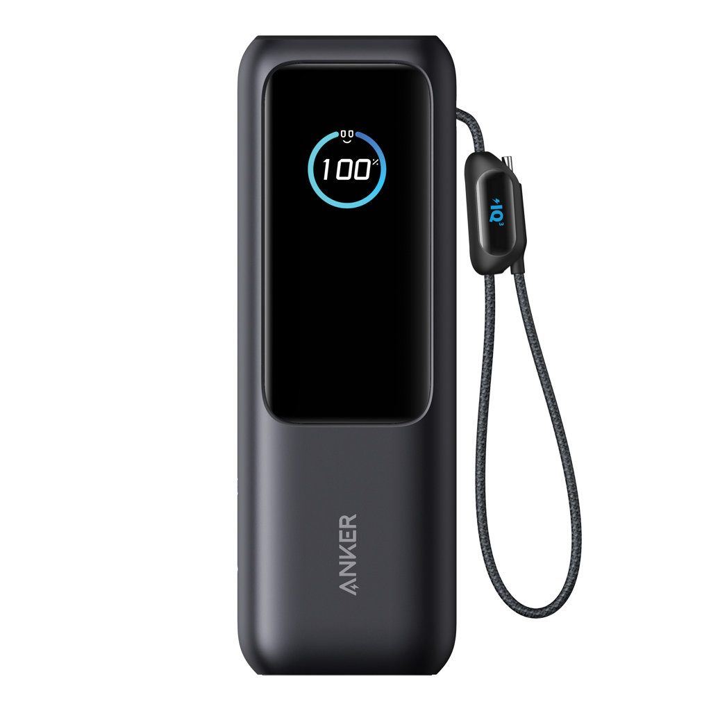Batería Anker 25.000 mAh 165W con cable retráctil - Imagen 4