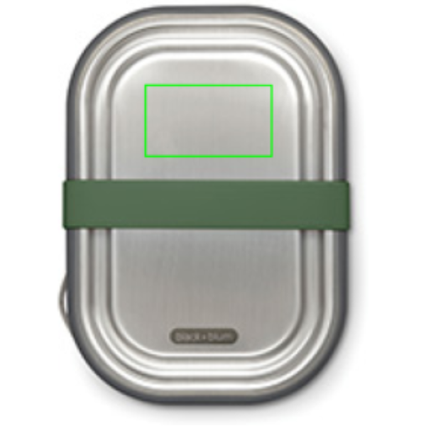 Tupper de acero inoxidable grande Black+Blum - Imagen 2