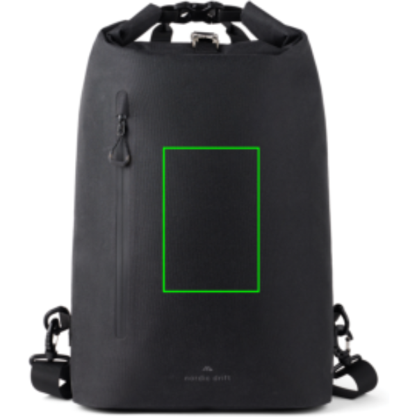 Bolsa impermeable bicicleta Nordic Drift Trail RCS de 25L - Imagen 2
