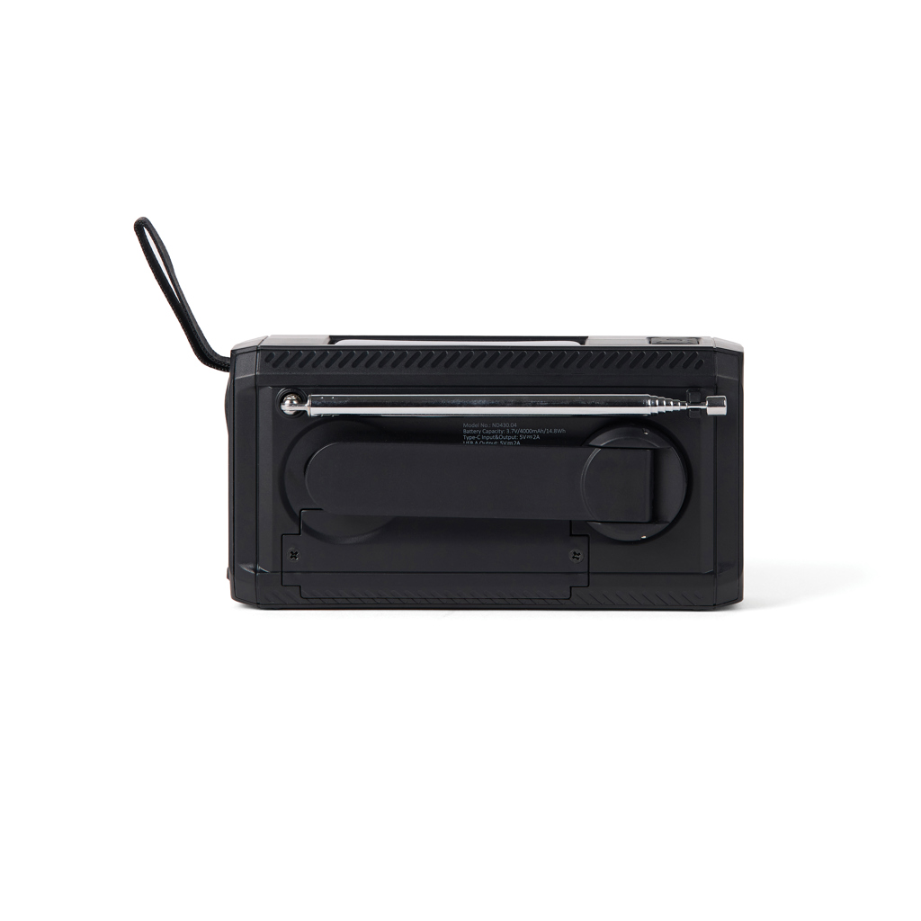 Radio multifuncional Nordic Drift Titan IPX4 de 4000 mAh - Imagen 3