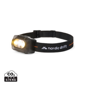 Linterna frontal doble batería Nordic Drift Everest