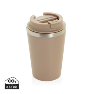Taza de doble pared reciclado RCS Java 350 ml