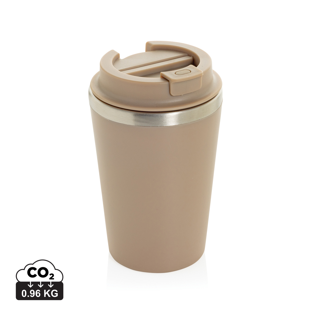 Taza de doble pared reciclado RCS Java 350 ml