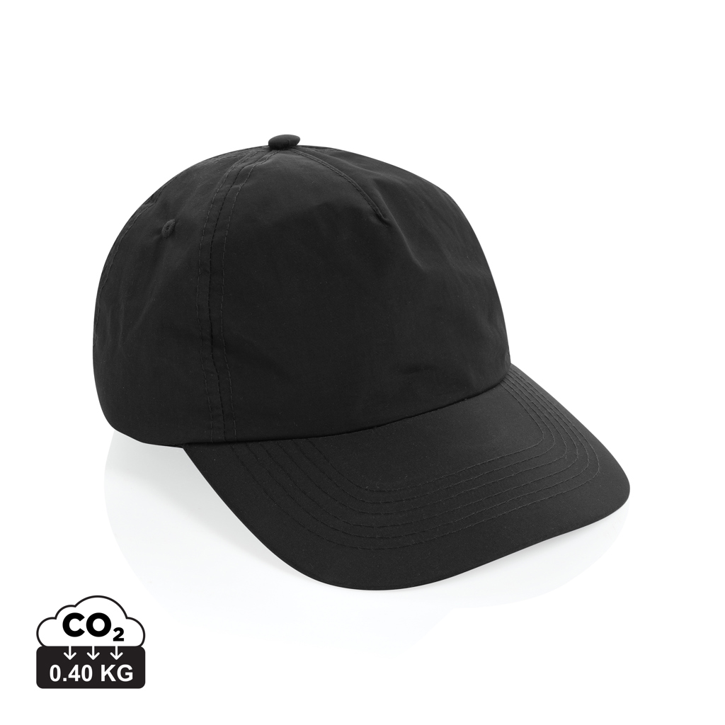Gorra de béisbol KENTO URBAN RCS 5 paneles nailon reciclado