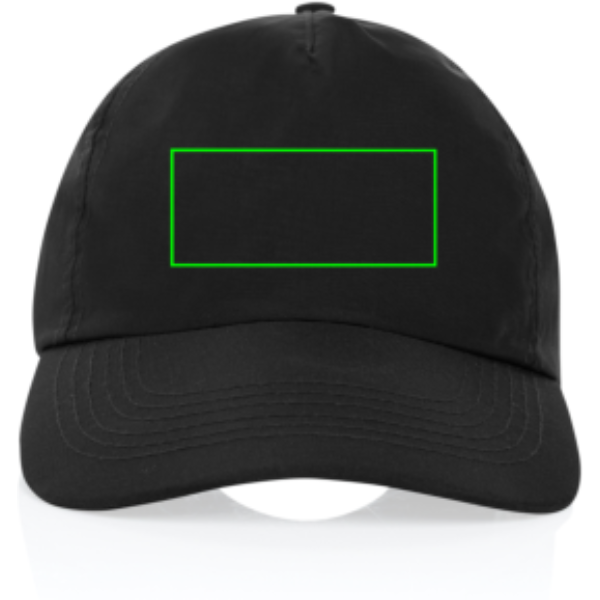 Gorra de béisbol KENTO URBAN RCS 5 paneles nailon reciclado - Imagen 2
