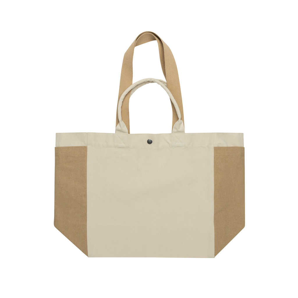 Bolsa de compra BEAU AWARE™ de lona reciclada 400 g/m² - Imagen 3