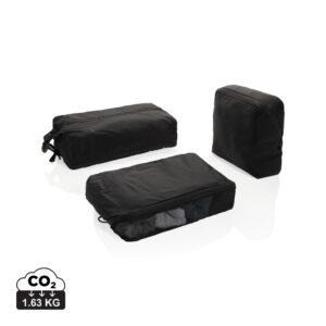 Set cubos organizadores RCS nailon reciclado KENTO URBAN