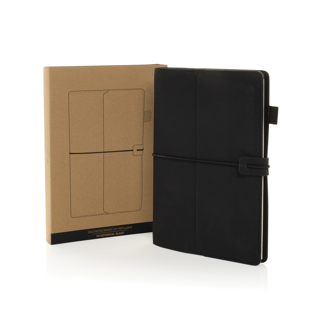 Cuaderno recargable PU 3 en 1 para notas diarias - Imagen 3