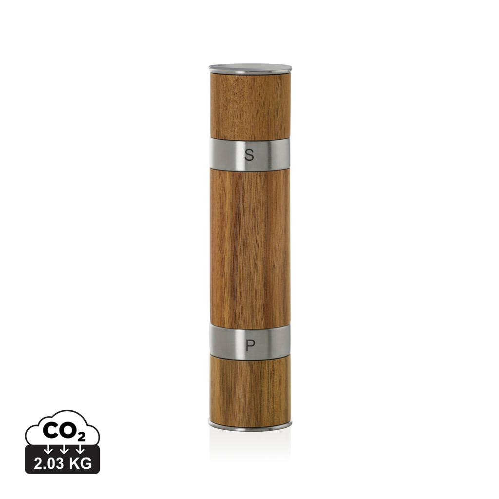 Molino doble AdHoc Duomill para pimienta y sal