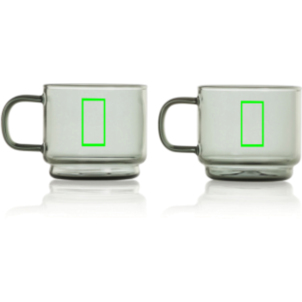 2 Tazas de espresso AdHoc Impact 70 ml - Imagen 2